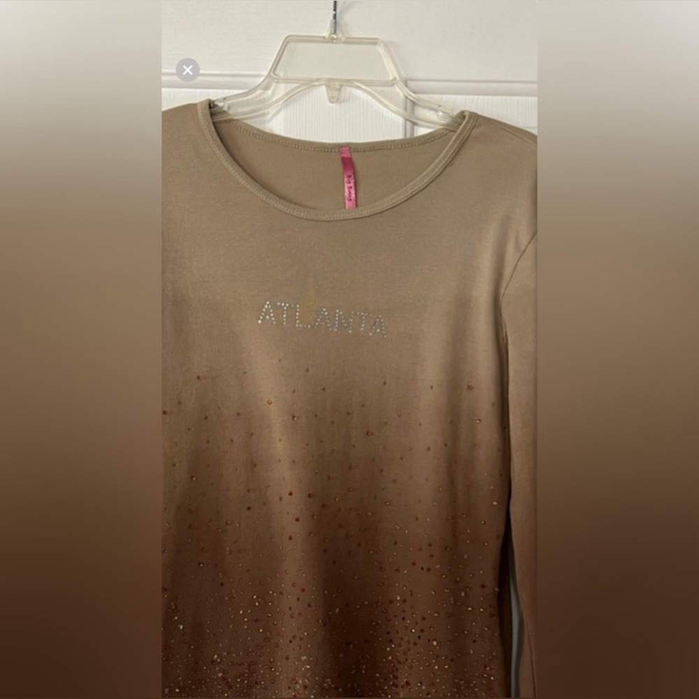 Big Bang sparkly Atlanta top made in U.S.A.!